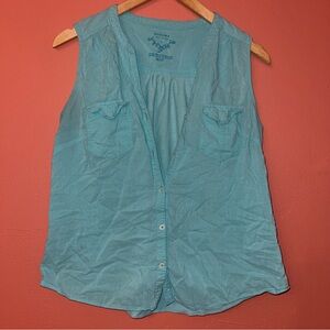 Sonoma Blue Sleeveless Top